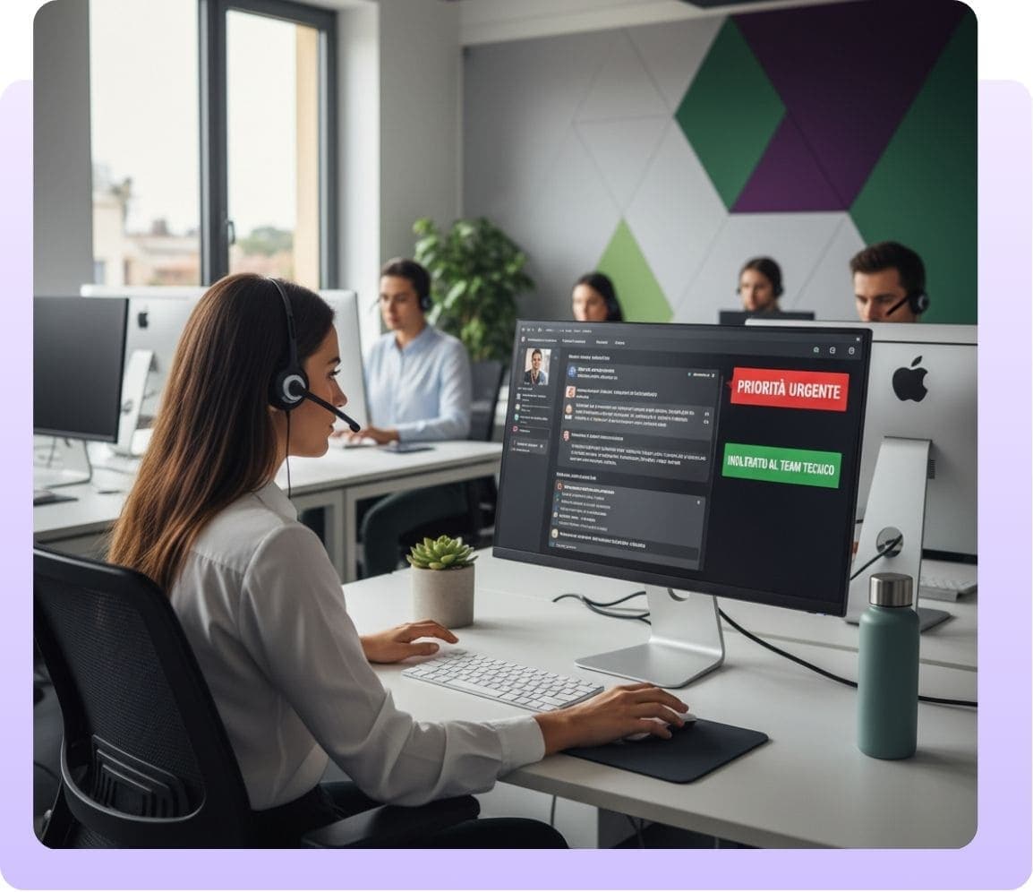 La richiesta giusta, al team giusto