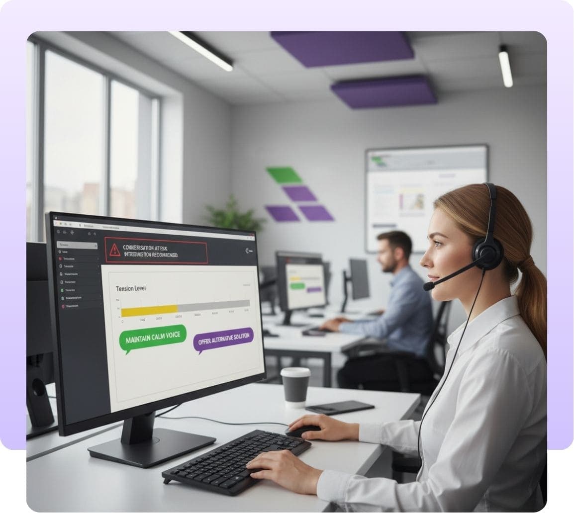 Capisce il tono e disinnesca