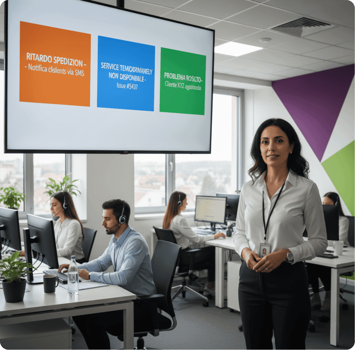 Avvisi prima che si accenda la coda